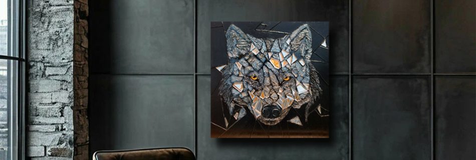 Totem Tier Wolf WOW - Effekt Geschenk